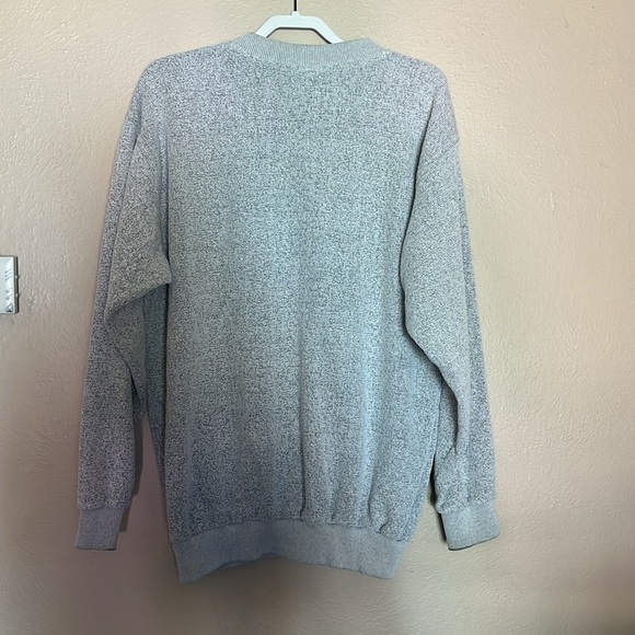 True Fan Mens XL Pull Over Sweatshirt Gray SF logo - Picture 3 of 5